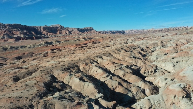 Outside of Goblin Valley State Park in Utah