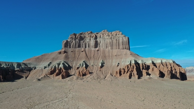 Butte in San Rafael Swell Utah