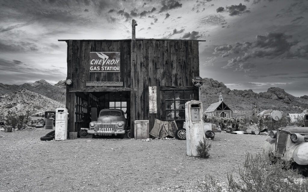 El Dorado Ghost Town in Nelson Nevada - photo by Mike Shubic