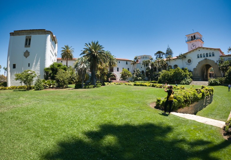 Santa Barbara road trip to see the courthouse