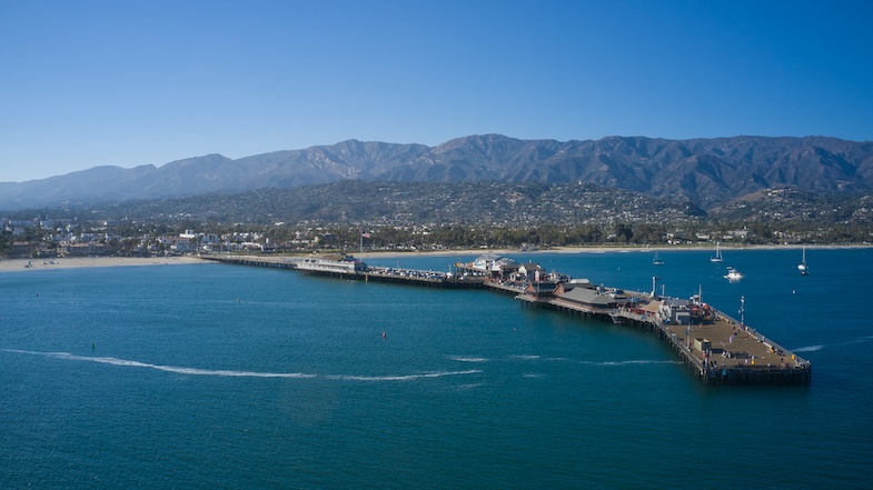 Santa Barbara's Stearns Wharf 