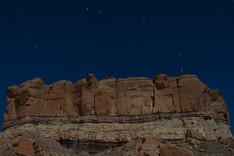 Stargazing in Chaco Canyon Historical park