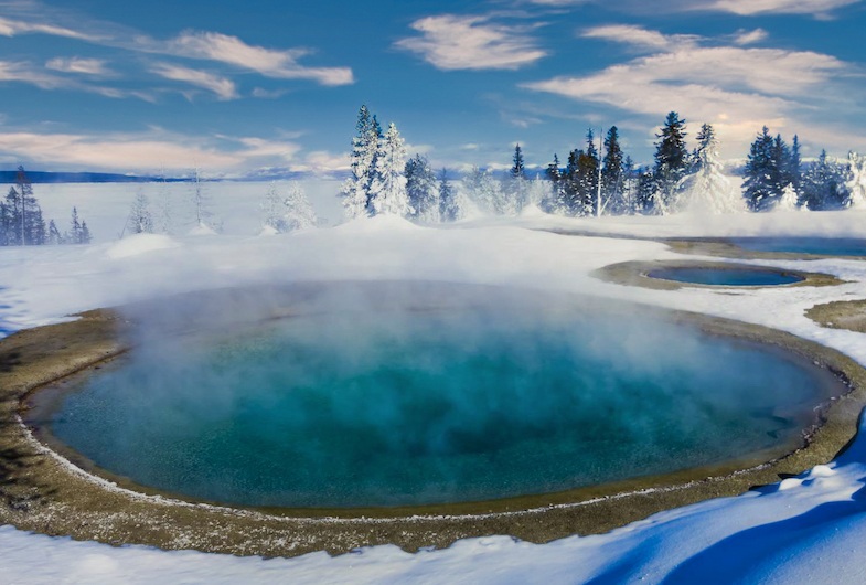 Winter road trip to Yellowstone