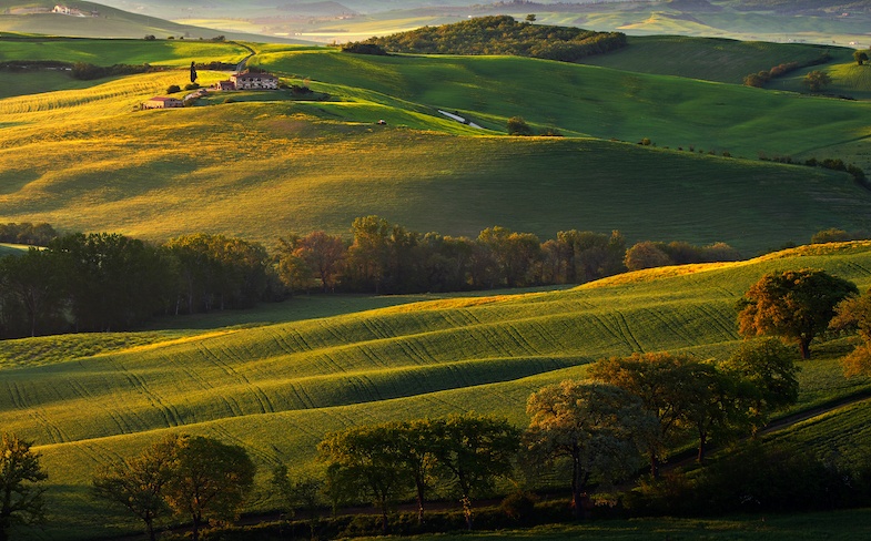 Tuscany Italy with its rolling hills and great wine is a wonderful region of Italy