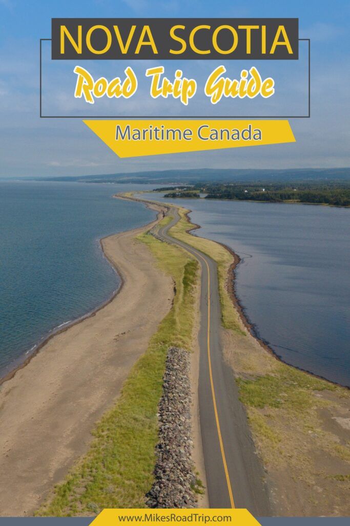 Nova Scotia Road Trip Guide Pinterest Pin