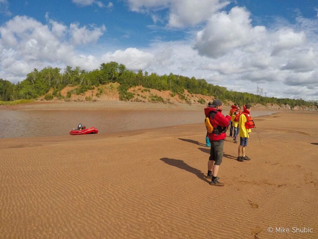 Tidal Bore Rafting in Nova Scotia by MikesRoadTrip.com