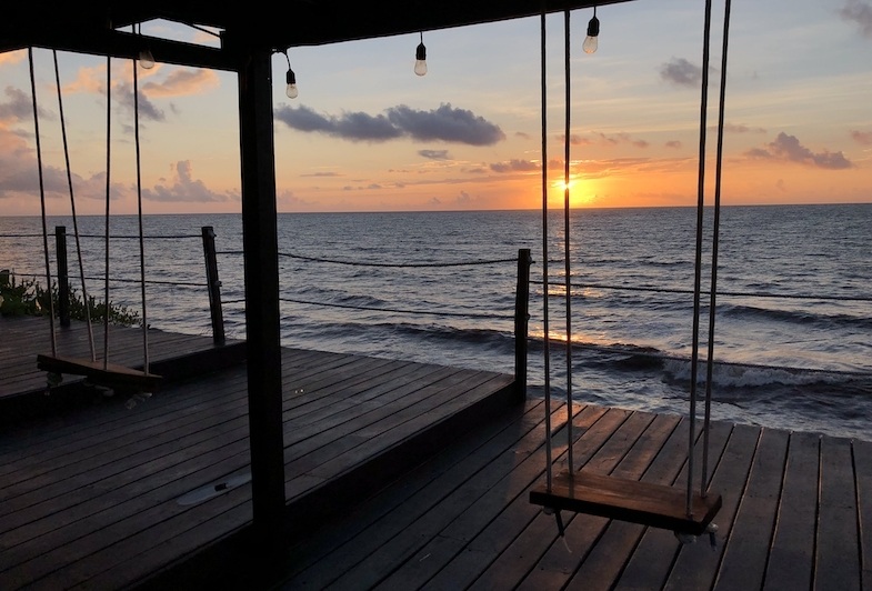 Sunset in Tulum