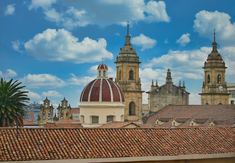 Bogota historic area