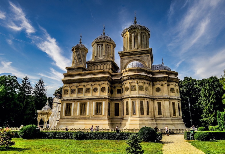 Curtea de Arges in Romania