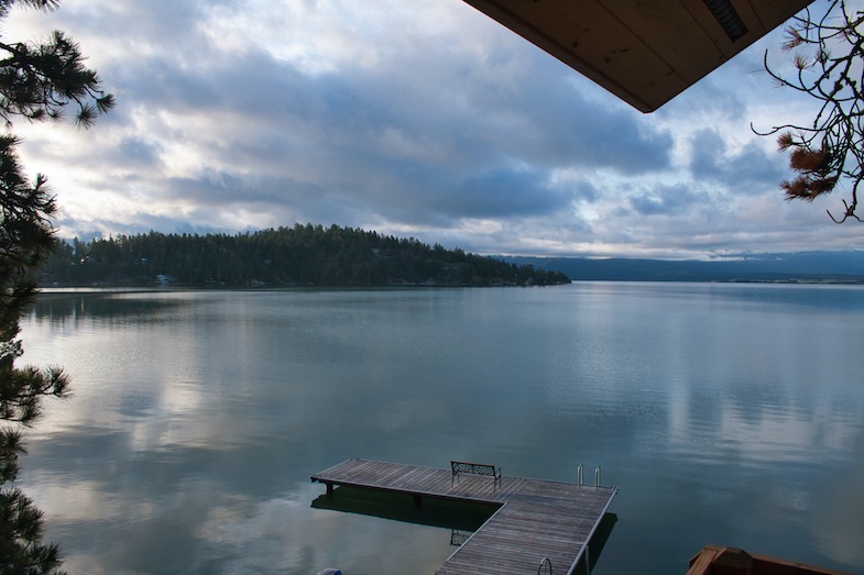 Flathead Lake in Montana by Mike Shubic