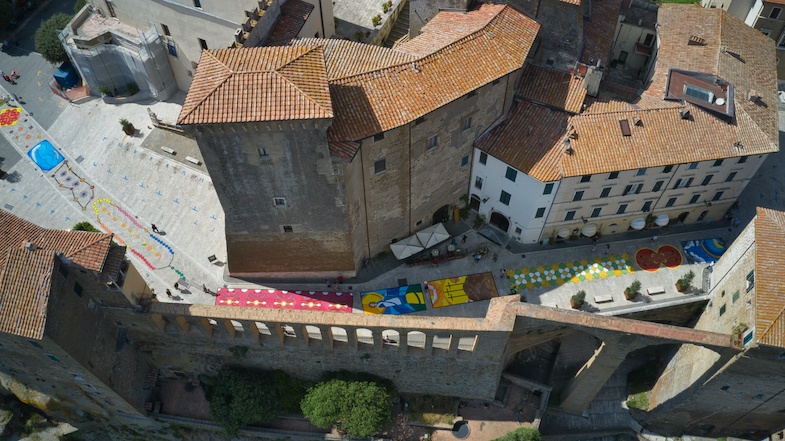 Infiorata di Pitigliano in Tuscany, Italy - Photo by: Mike Shubic