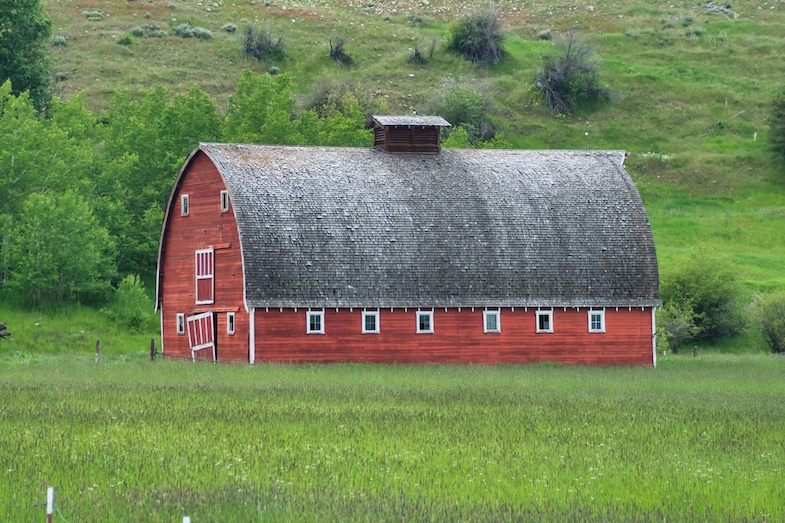 Red Barn in Red Lodge