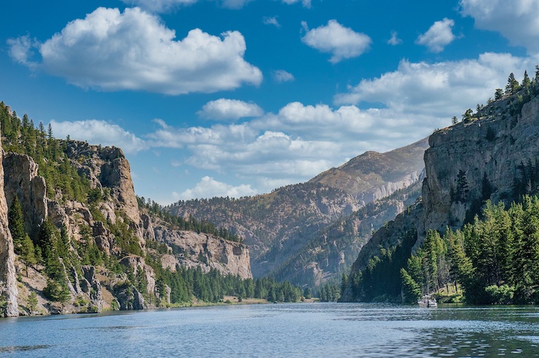 Lewis and Clark Trail in Montana