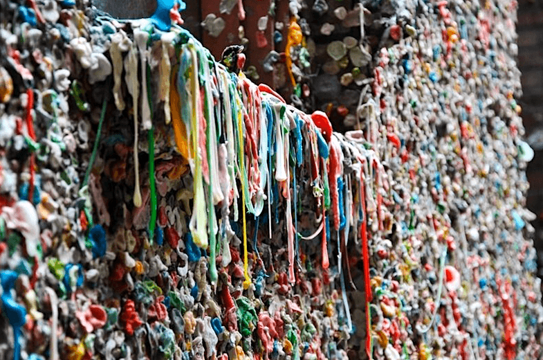 Bubblegum Alley in San Luis Obispo, California
