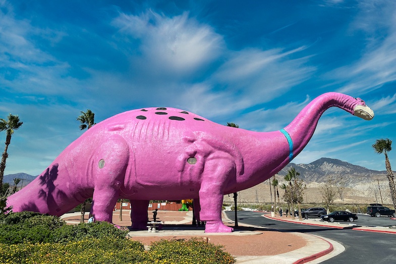 Cabazon Dinosaurs is one of the top california roadside attractions in the state.