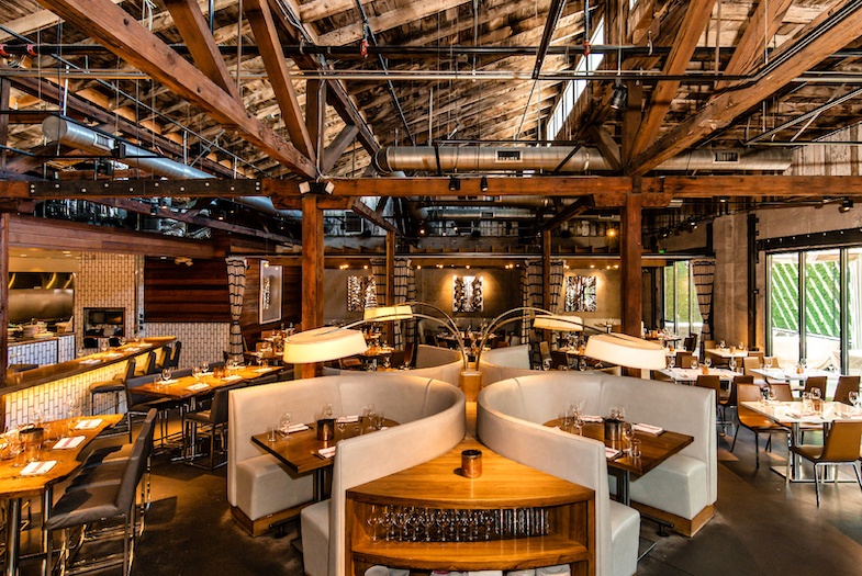 interior dining area at this wonderful san diego restaurant