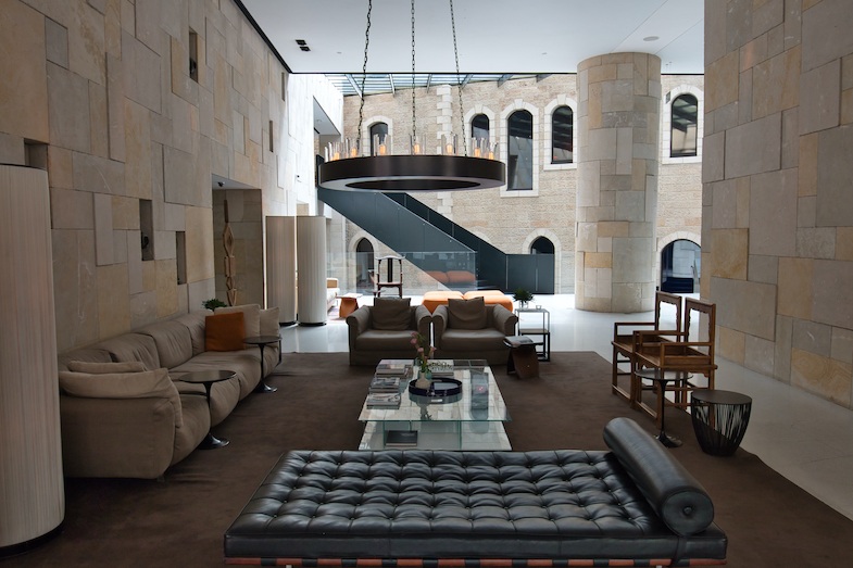 Mamilla Lobby - A Jerusalem travel guide to the best hotels in Isreal by Mike Shubic