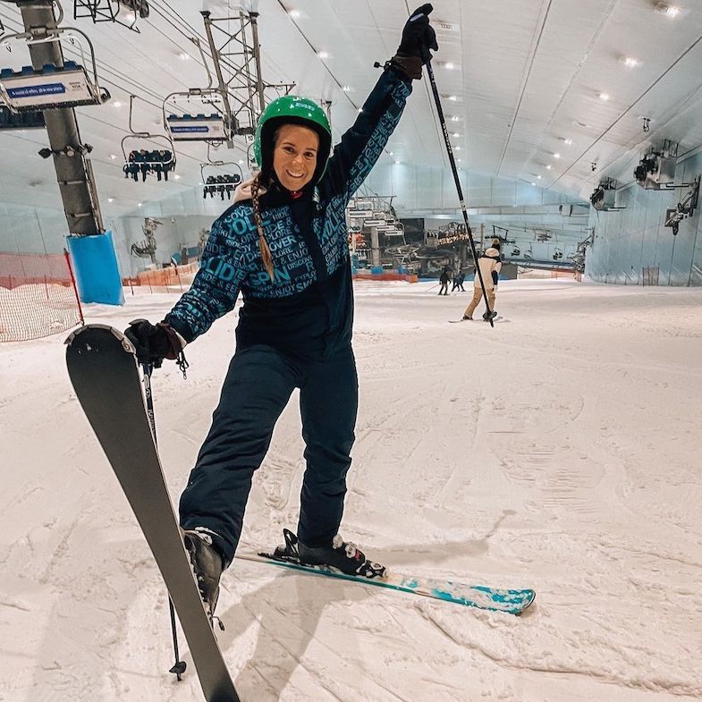 Plan a day in Dubai snow skiing