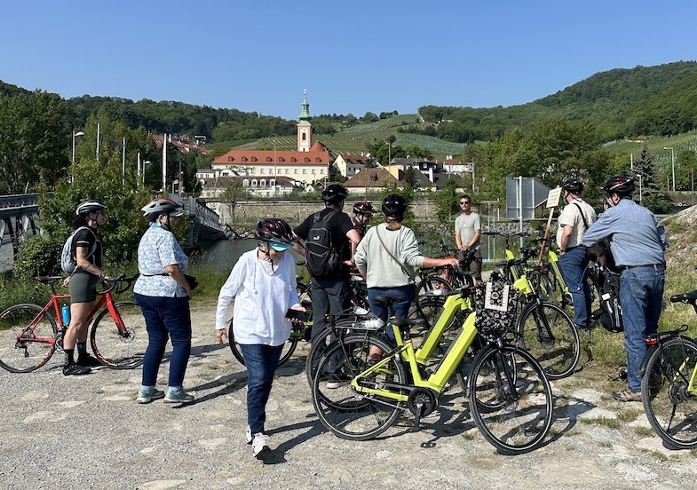 Viking River Cruise e-bike tour around Vienna