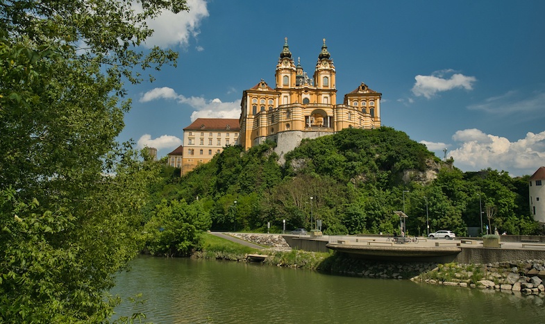 Melk Abby in Central Europe while on Viking River Cruise - Photo by: Mike Shubic