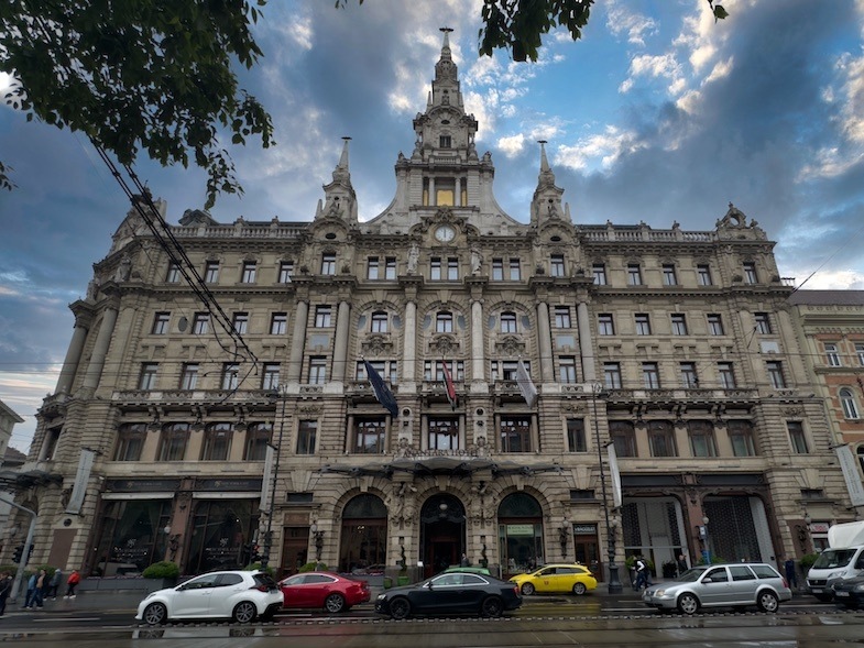 New York Palace Budapest outside - Photo by: MikesRoadTrip.com