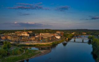 Eau Claire by air