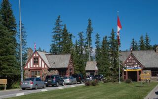 Banff-National-park-entrance - Photo by Mike Shubic