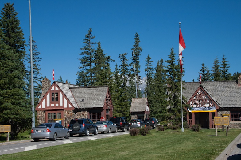 Banff National park entrance - Photo by Mike Shubic 2010