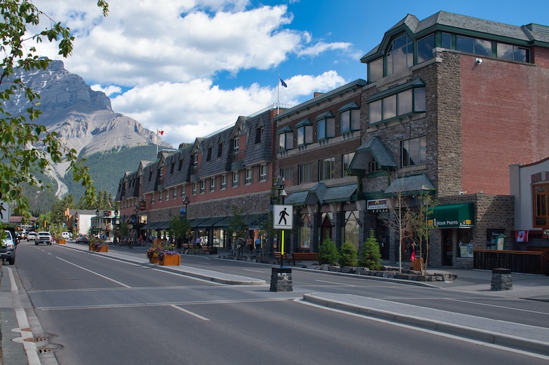 Downtown Banff, Canada