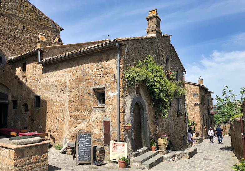 The Italian village of Civita di Bagnoregio