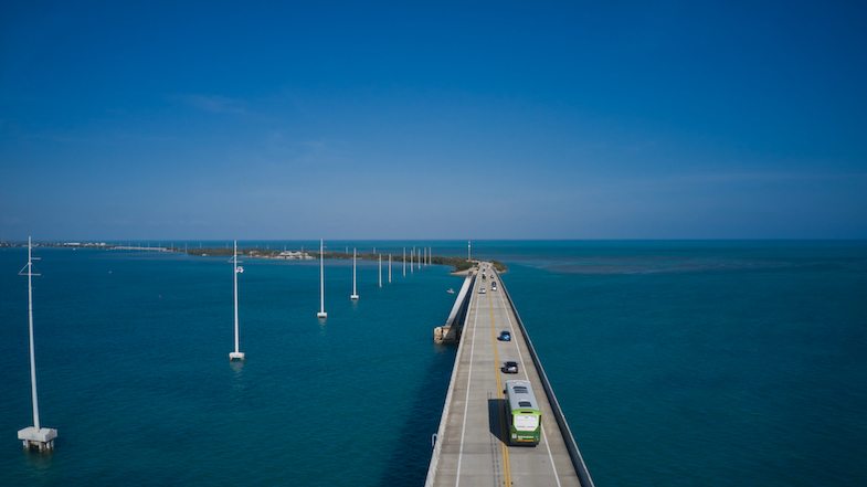 Overseas Highway to Key West, Florida