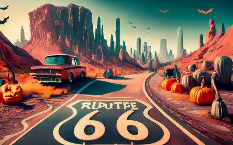 Route 66 Halloween Road Trip