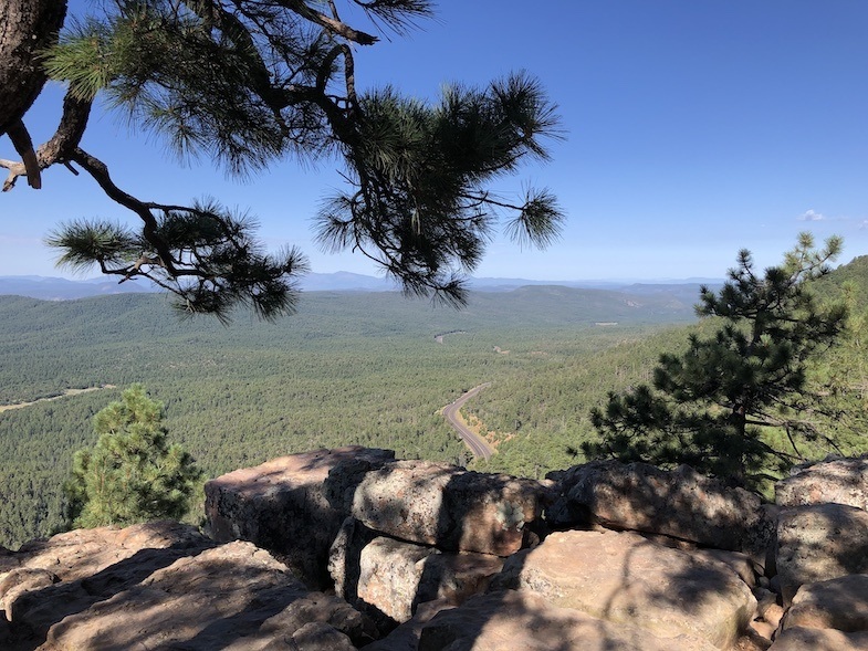 Arizona RV Boondocking along the Rim near Payson 