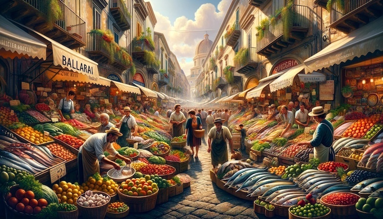 Amazing food markets in Italy