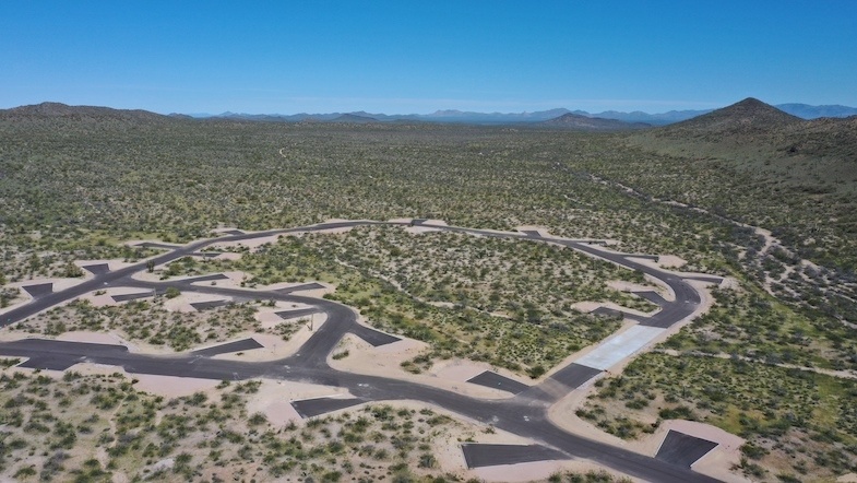 Future RV camp spots at Vulture Peak Recreation park - Photo by: Mike Shubic