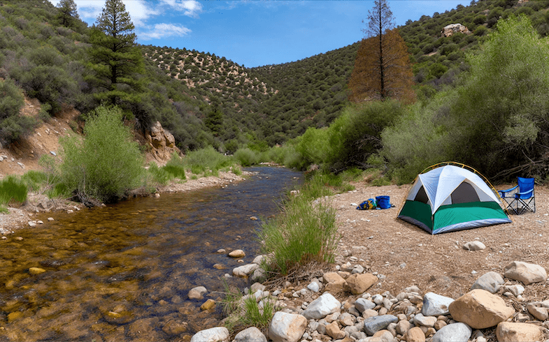 Mono Creek in Los Padres National Forest