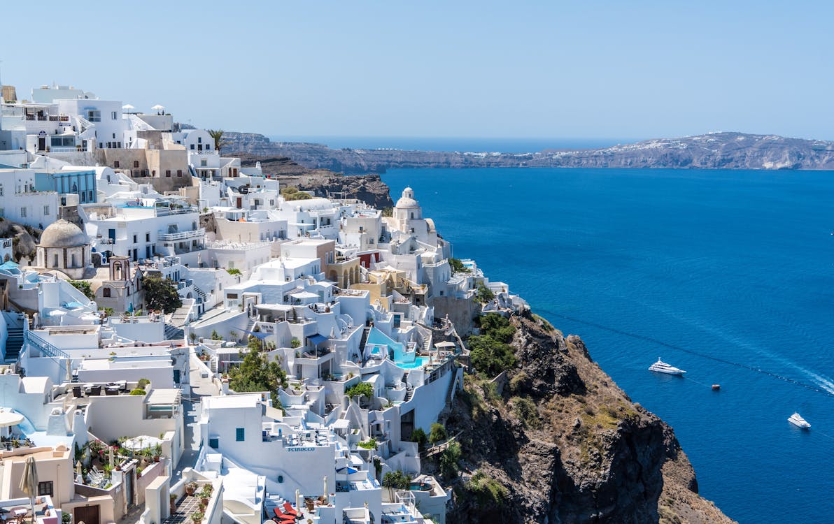 Free Landscape View of Greece during Day Time Stock Photo