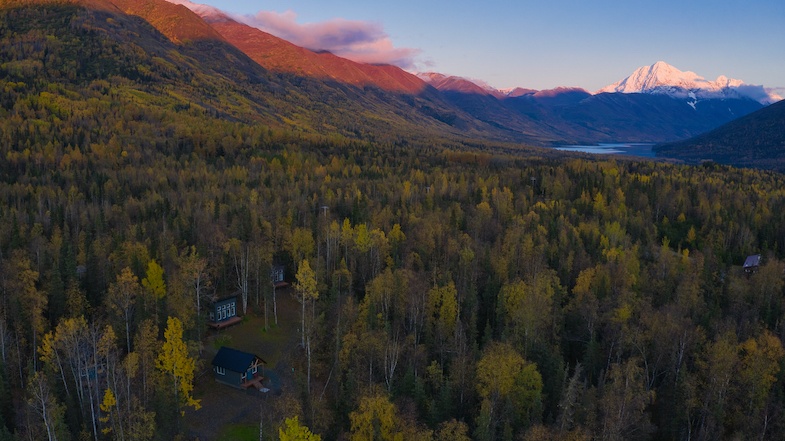 BlueWater BaseCamp aerial photo by Mike Shubic