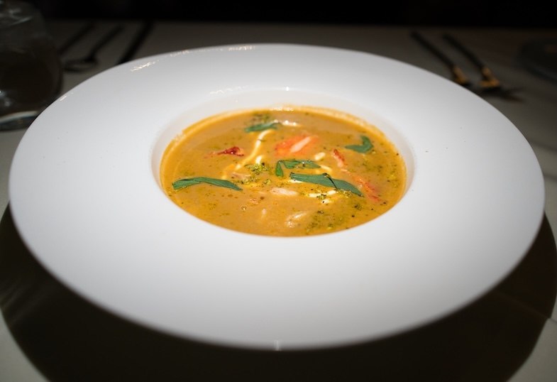 Lobster Bisque at Rene in Sedona AZ - Photo by Mike Shubic