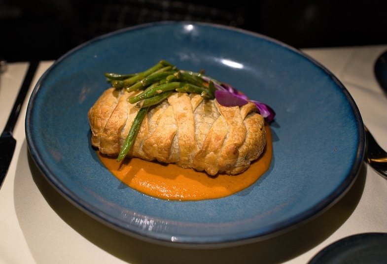 Mushroom Strudel at Rene Restaurant