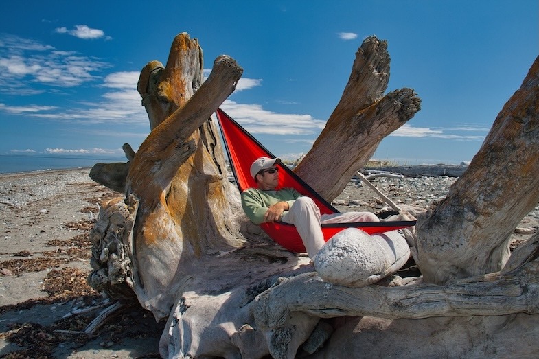 ENO hammock is a great road trip item to bring with you. 