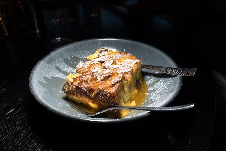 Bread Pudding dessert by Mike Shubic