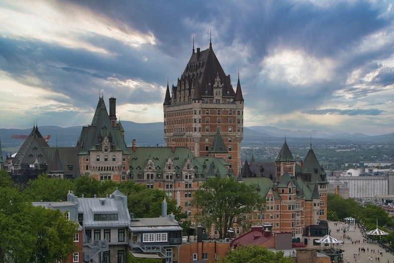 Fairmont in Quebec City by Mike Shubic