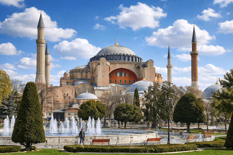 Hagia Sophia in Istanbul on a Viking Ocean Cruise