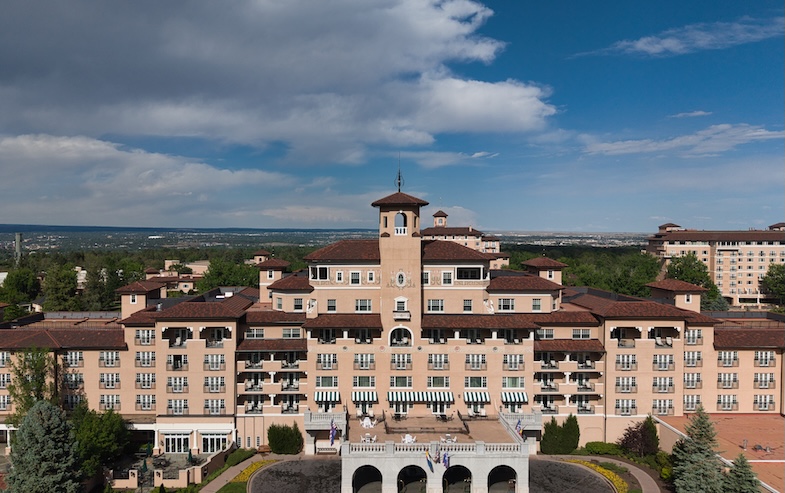Broadmoor hotel in Colorado Springs