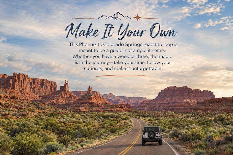 Conclusion to this Phoenix to Colorado Springs road trip