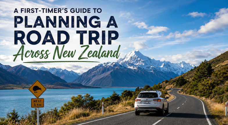planning a road trip across New Zealand